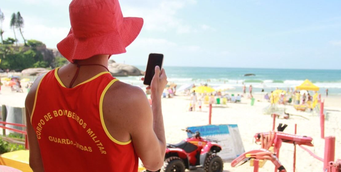 Operação Verão: Corpo de Bombeiros realiza quase 600 salvamentos em uma semana