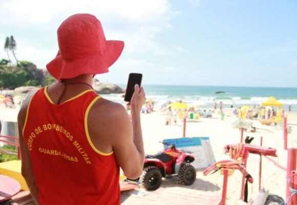 Operação Verão: Corpo de Bombeiros realiza quase 600 salvamentos em uma semana