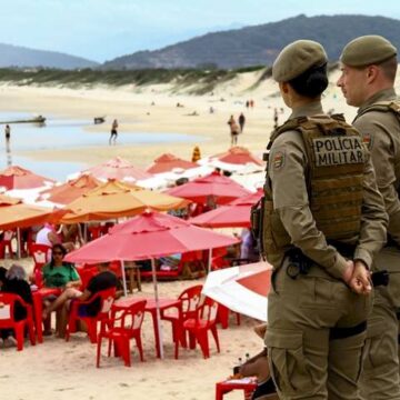 PM registra redução de crimes no início da operação Estação Verão em SC