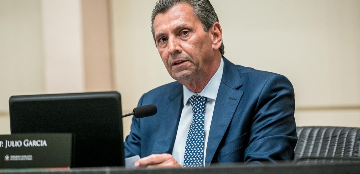 Deputado Júlio Garcia é eleito presidente da Alesc Deputado Júlio Garcia é eleito presidente da Alesc