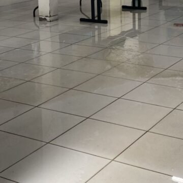 Fortes chuvas que atingiram Tubarão causam transtornos na Policlínica