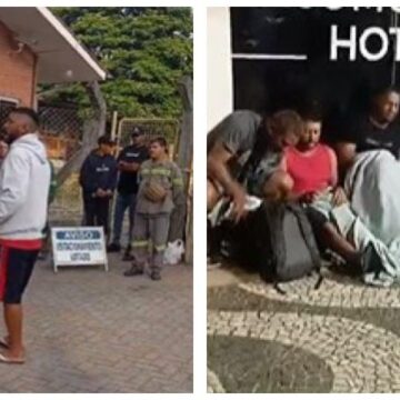 Funcionários protestam contra dispensas e cobram melhores condições de trabalho em Capivari de Baixo