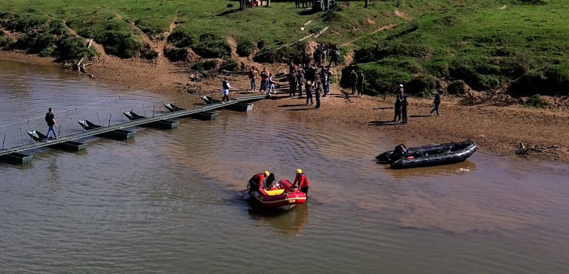 Simulado de enchente mobiliza forças de segurança e Defesa Civil em Tubarão