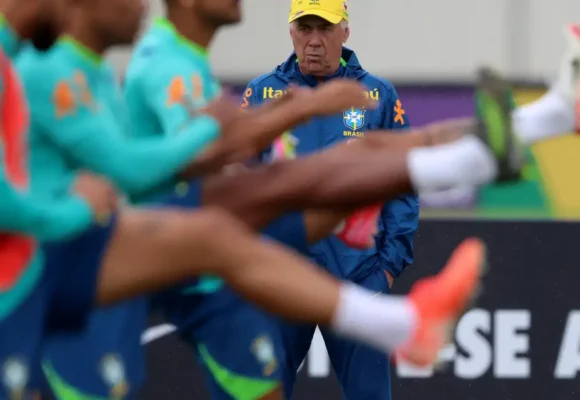 Brasil encara o Equador na estreia de Carlo Ancelotti