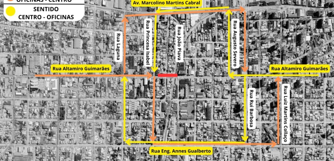 Tubarão: Rua Altamiro Guimarães terá alteração no trânsito a partir desta quarta-feira (2)