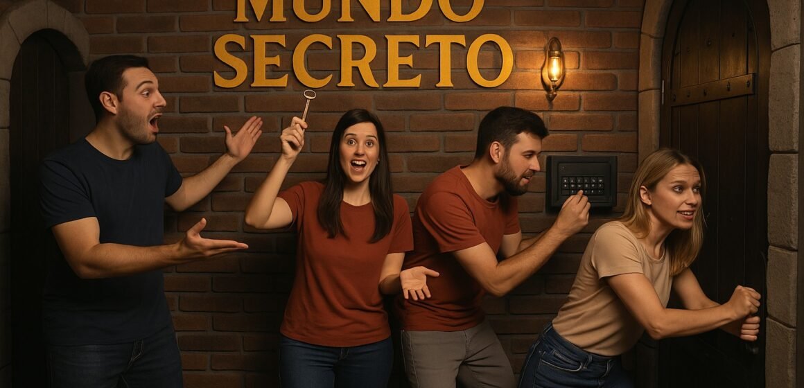Mundo Secreto lança nova sala com desafio de sequestro simulado, em Tubarão Mundo Secreto lança nova sala com desafio de sequestro simulado, em Tubarão