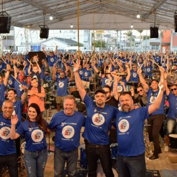 5ª edição do Tubateras abre inscrições para bateristas em Tubarão