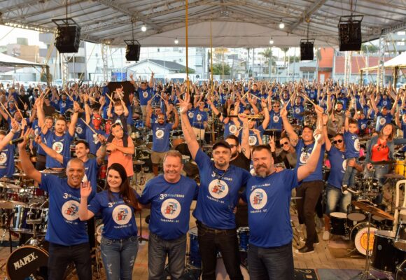 5ª edição do Tubateras abre inscrições para bateristas em Tubarão