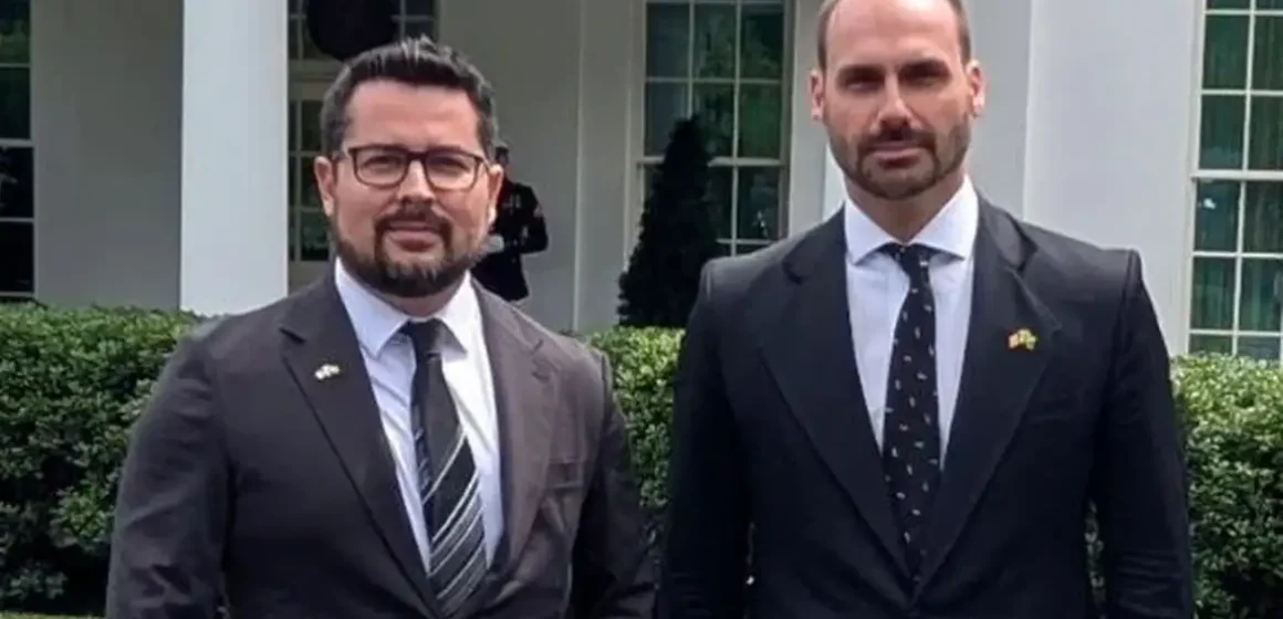 PGR denuncia Eduardo Bolsonaro e Paulo Figueiredo por coação