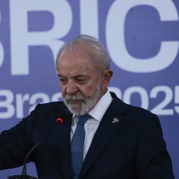Líderes do Brics discutem como ampliar mecanismos de comércio no bloco Líderes do Brics discutem como ampliar mecanismos de comércio no bloco