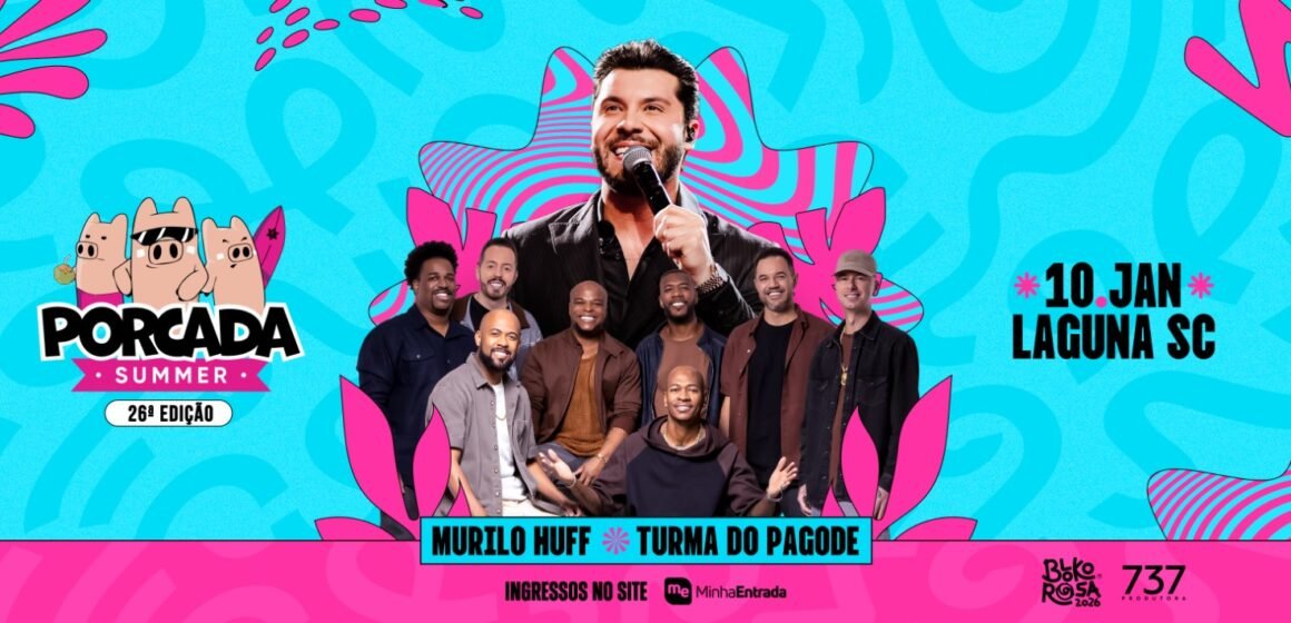 Vendas para a Porcada Summer 2026 iniciam nesta quarta-feira