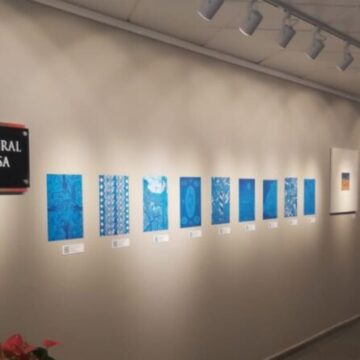 Artista tubaronense abre exposição “Para Muito Além do Azul” na Alesc