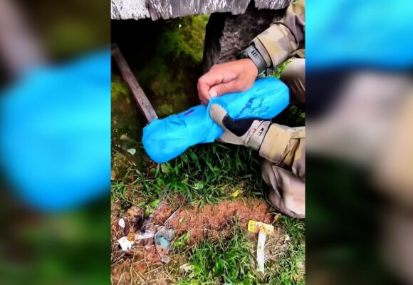 Polícia Militar de Tubarão localiza mais de 1kg de maconha no bairro Passo do Gado