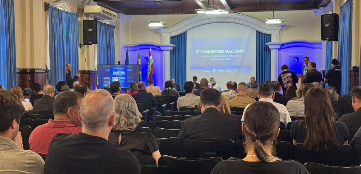 Acontece hoje o 2º Congresso Nacional de Ciência, Tecnologia e Inovação, em Tubarão