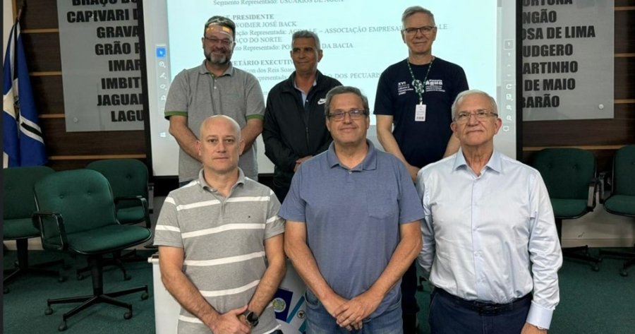 Comitê Tubarão elege nova diretoria e avança em debates sobre gestão hídrica