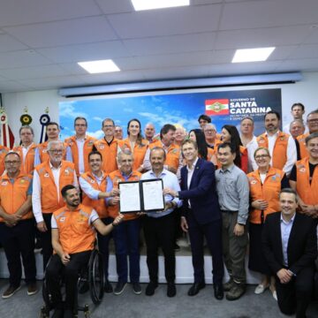 SC anuncia mais de R$ 100 milhões em investimentos em Proteção e Defesa Civil no Sul