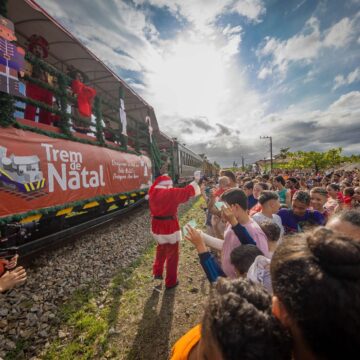 Trem de Natal FTC passa pela região entre os dias 10 e 11 de dezembro