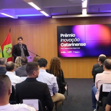 Tatiane dos Santos Leal, de Tubarão, é destaque no Prêmio Inovação Catarinense