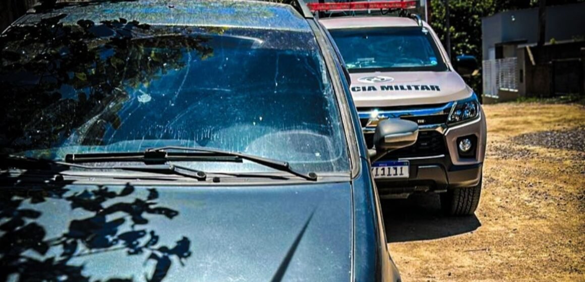 Polícia Militar recupera veículo furtado em Tubarão Polícia Militar recupera veículo furtado em Tubarão