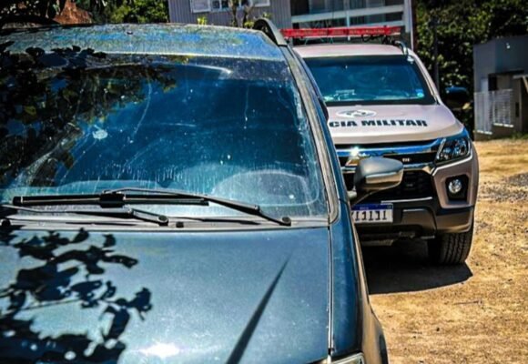 Polícia Militar recupera veículo furtado em Tubarão