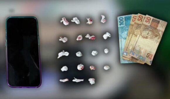 Polícia Militar apreende cocaína e ecstasy e encaminha casal à delegacia em São Ludgero