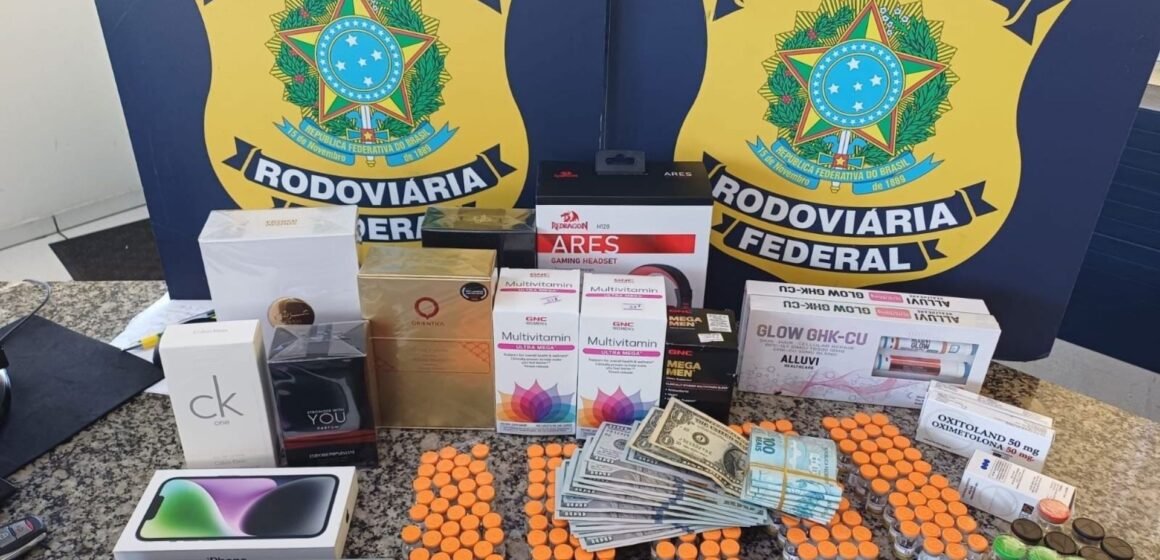 Carga de medicamentos emagrecedores e anabolizantes é aprendida pela PRF Carga de medicamentos emagrecedores e anabolizantes é aprendida pela PRF