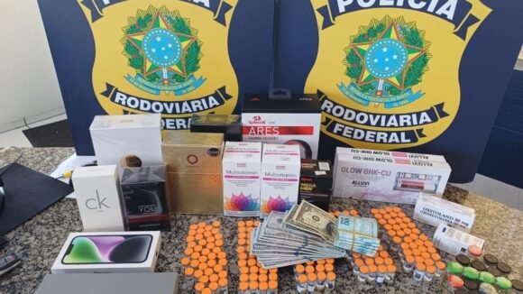 Carga de medicamentos emagrecedores e anabolizantes é aprendida pela PRF