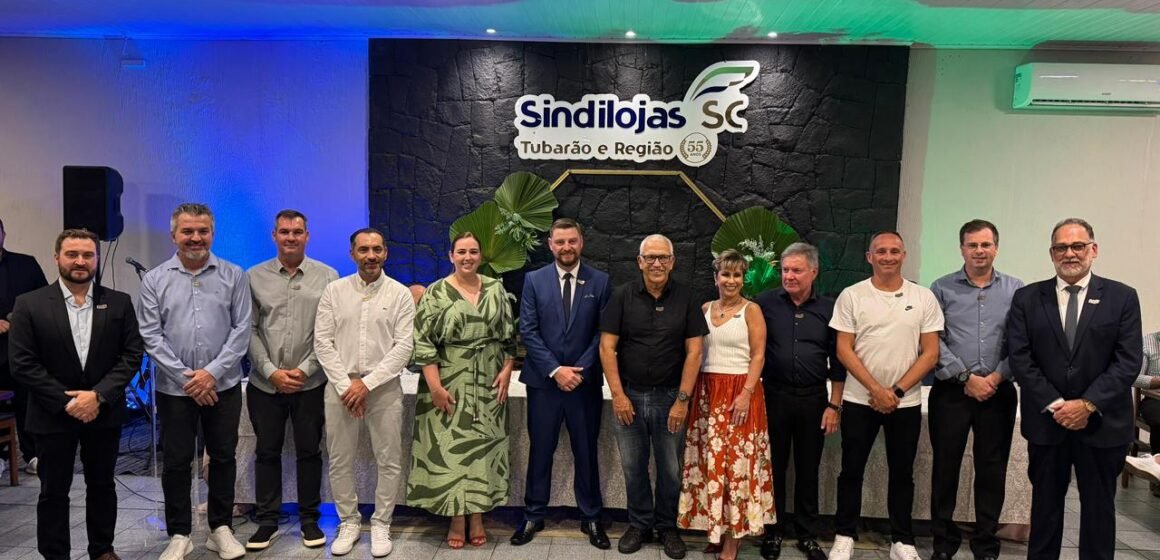Sindilojas de Tubarão e região empossa nova diretoria para a gestão 2026–2029