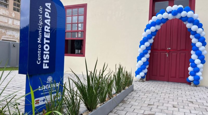 Laguna inaugura novo Centro de Fisioterapia e amplia atendimento à população Laguna inaugura novo Centro de Fisioterapia e amplia atendimento à população