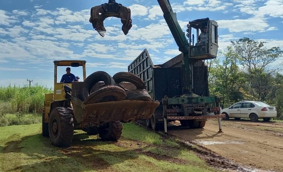 Campanha de recolhimento de pneus fortalece combate à dengue em Santa Catarina