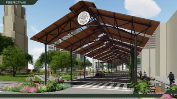 Projeto da Rua Coberta de Oficinas prevê tecnologia inédita para escoar água da chuva