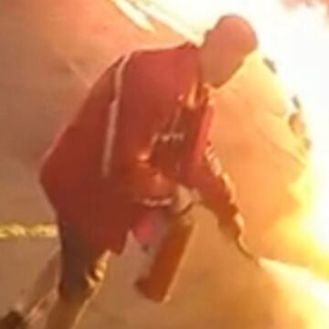 Homem é preso após provocar incêndio e quase causar tragédia em posto de Orleans