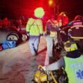 Colisão frontal entre dois carros deixa feridos na SC-437 em Imaruí; motorista de um dos veículos fugiu do local