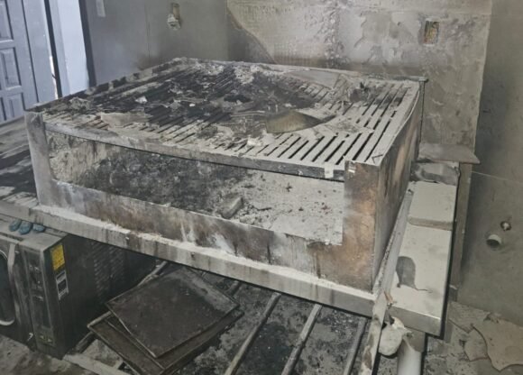 Incêndio atinge restaurante no Centro de Braço do Norte