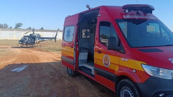 Homem morre após ser atingido por caminhão de grande porte em obra na região 